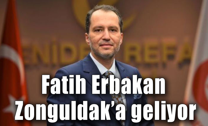 Erbakan Zonguldak’a geliyor