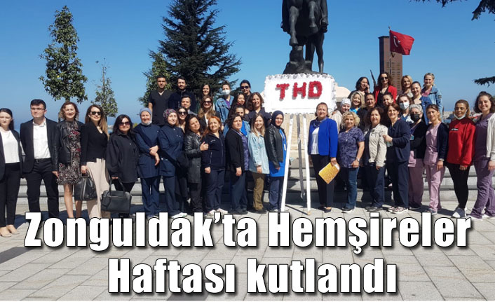Zonguldak’ta Hemşireler Haftası kutlandı