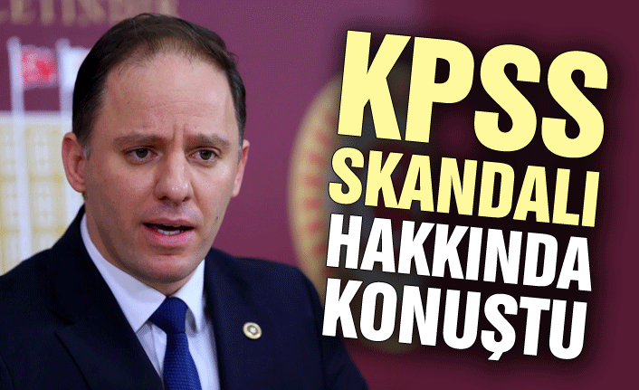 Yavuzyılmaz, KPSS skandalını konuştu