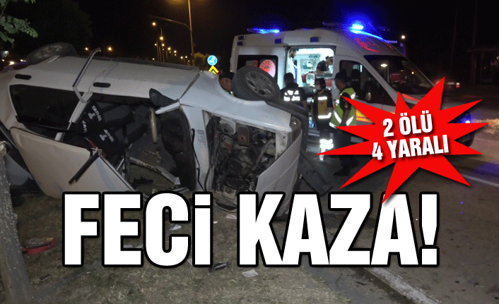 Zonguldak karayolunda feci kaza! 2 kişi hayatını kaybetti