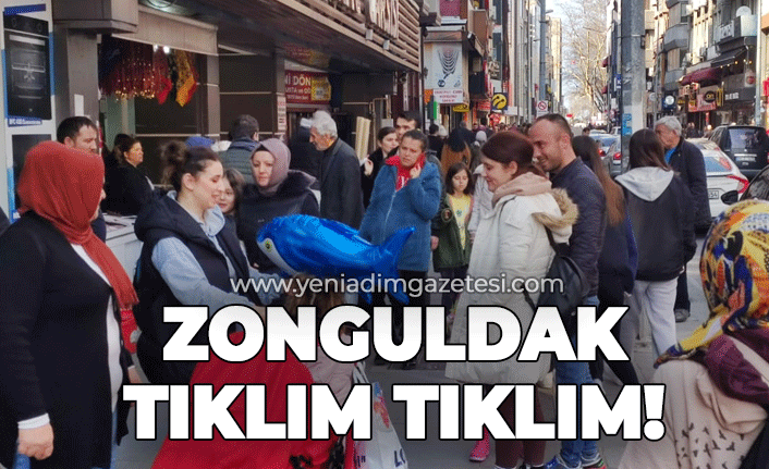Zonguldak tıklım tıklım!