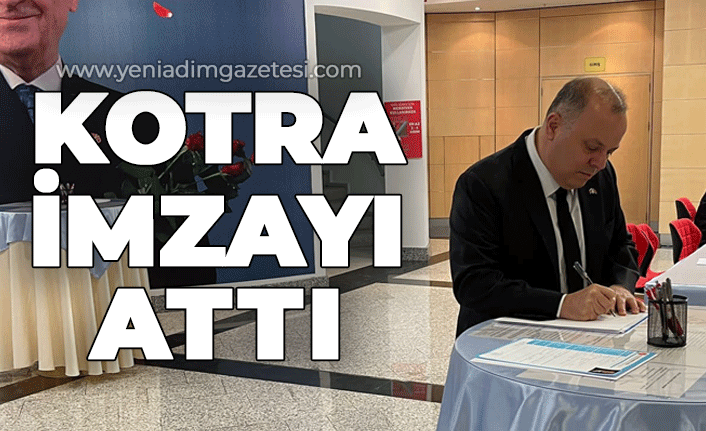 Murat Kotra imzayı attı
