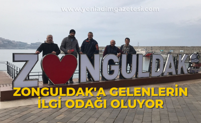 Zonguldak'a gelenlerin ilgi odağı oluyor