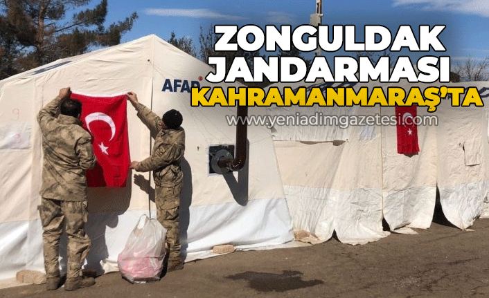 Zonguldak Jandarması Kahramanmaraş'ta